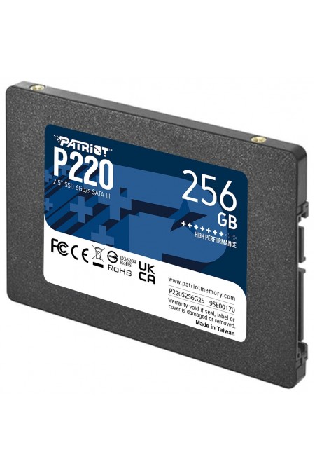 Внутренний SSD Patriot Memory P220 256 ГБ (P220S256G25) 