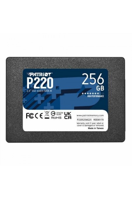 Внутренний SSD Patriot Memory P220 256 ГБ (P220S256G25) 1