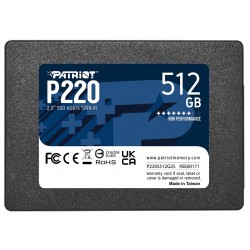Внутренний SSD Patriot Memory P220 512 ГБ (P220S512G25)