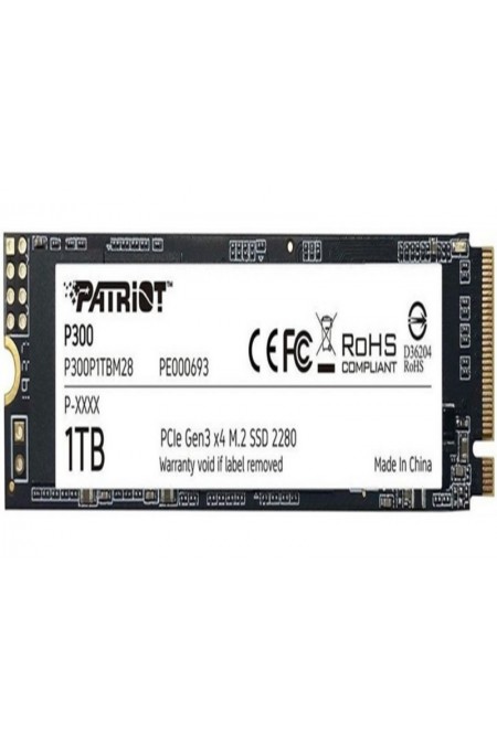 Внутренний SSD Patriot Memory P300 1 ТБ M.2 (P300P1TBM28) 