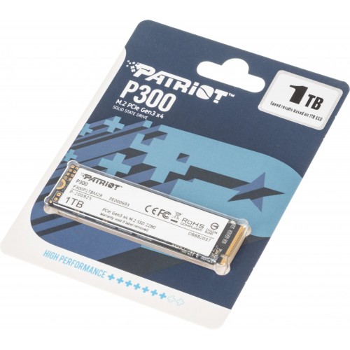 Внутренний SSD Patriot Memory P300 1 ТБ M.2 (P300P1TBM28) 4