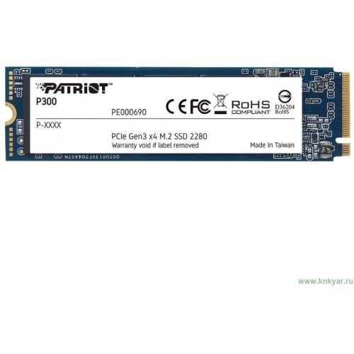 Внутренний SSD Patriot Memory P300 1 ТБ M.2 (P300P1TBM28) 5