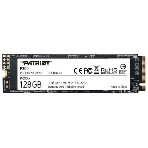 Внутренний SSD Patriot Memory P300 128 ГБ M.2 (P300P128GM28) 