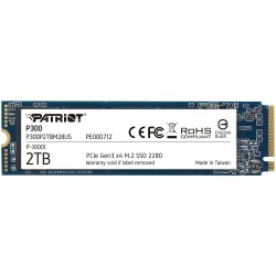 Внутренний SSD Patriot Memory P300 2 ТБ M.2 (P300P2TBM28)