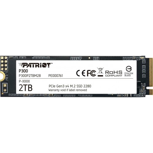 Внутренний SSD Patriot Memory P300 2 ТБ M.2 (P300P2TBM28) 1