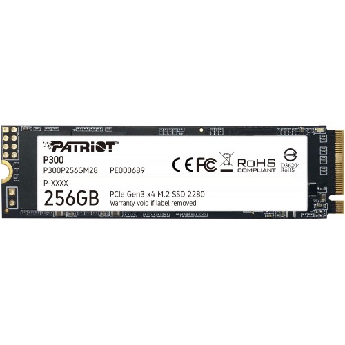 Внутренний SSD Patriot Memory P300 256 ГБ M.2 (P300P256GM28) 