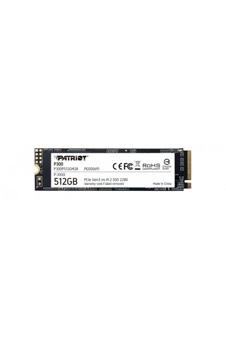 Внутренний SSD Patriot Memory P300 512 ГБ M.2 (P300P512GM28) 