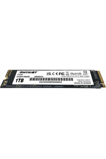 Внутренний SSD Patriot Memory P320 1 ТБ M.2 2280 (P320P1TBM28) 1