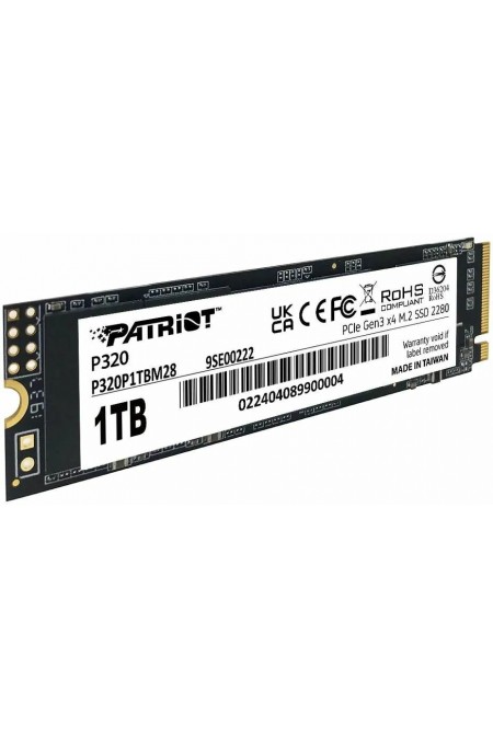 Внутренний SSD Patriot Memory P320 1 ТБ M.2 2280 (P320P1TBM28) 2