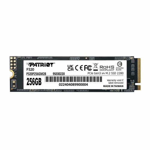 Внутренний SSD Patriot Memory P320 256 ГБ M.2 2280 (P320P256GM28) 6