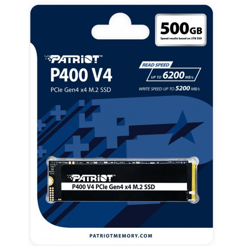 Внутренний SSD Patriot Memory P400 1 ТБ M.2 2280 (P400VP1TBM28H) 7