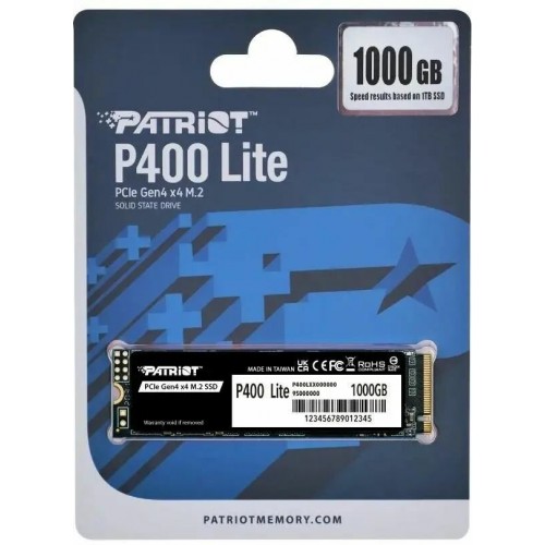 Внутренний SSD Patriot Memory P400 Lite 1 ТБ (P400LP1KGM28H) 1
