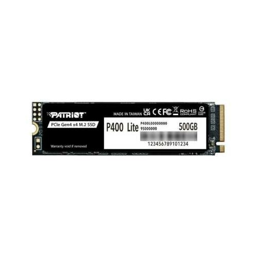 Внутренний SSD Patriot Memory P400 Lite 500 ГБ (P400LP500GM28H) 