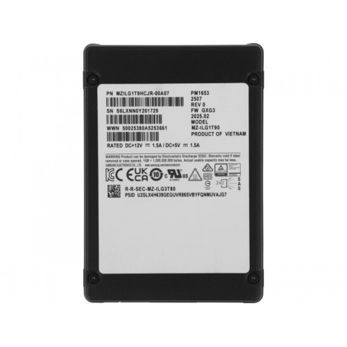 Внутренний SSD Samsung 1.92 ТБ (MZILG1T9HCJR-00A07) 