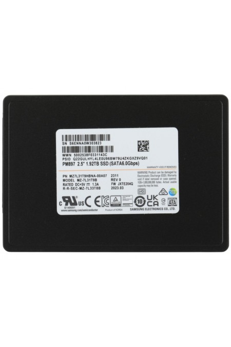 Внутренний SSD Samsung 1.92 ТБ SATA (MZ7L31T9HBNA-00A07) 1