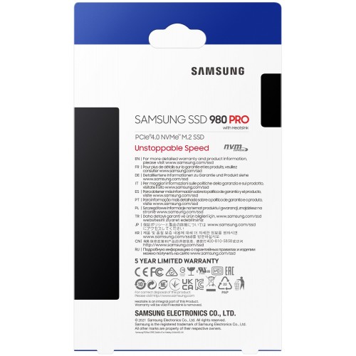 Внутренний SSD Samsung 2 ТБ M.2 (MZ-V8P2T0CW) 5