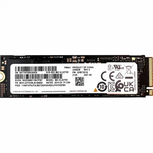 Внутренний SSD Samsung 2 ТБ M.2 (MZVL22T0HBLB-00B00) 9