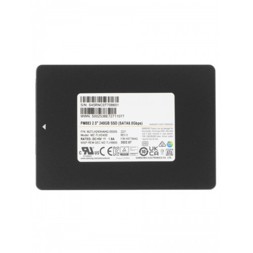 Внутренний SSD Samsung 240 ГБ SATA (MZ7LH240HAHQ-00005) 