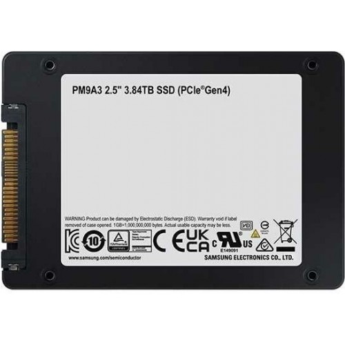 Внутренний SSD Samsung 3.8 ТБ U.2 (MZQL23T8HCLS-00A07) 7