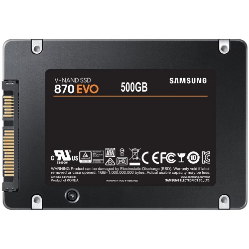 Внутренний SSD Samsung 500 ГБ SATA (MZ-77E500BW) 7