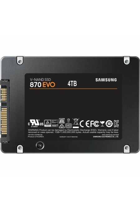 Внутренний SSD Samsung 870 EVO 4 ТБ SATA III (MZ-77E4T0B/EU) 4