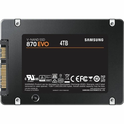 Внутренний SSD Samsung 870 EVO 4 ТБ SATA III (MZ-77E4T0B/EU) 4