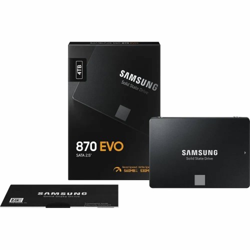 Внутренний SSD Samsung 870 EVO 4 ТБ SATA III (MZ-77E4T0B/EU) 5
