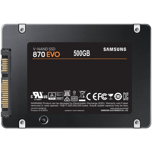 Внутренний SSD Samsung 870 EVO 500 ГБ (MZ-77E500B/KR) 3