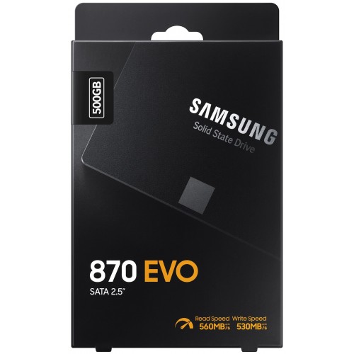Внутренний SSD Samsung 870 EVO 500 ГБ (MZ-77E500B/KR) 4