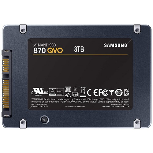 Внутренний SSD Samsung 870 QVO 8 ТБ SATA (MZ-77Q8T0BW) 4