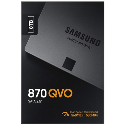 Внутренний SSD Samsung 870 QVO 8 ТБ SATA (MZ-77Q8T0BW) 5
