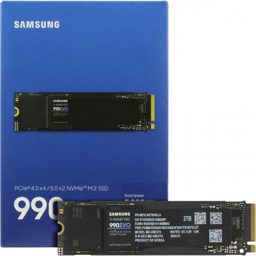Внутренний SSD Samsung 990 EVO M.2 2 ТБ (MZ-V9E2T0BW) 2