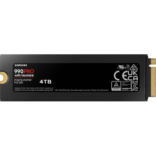 Внутренний SSD Samsung 990 PRO 4 ТБ M.2 (MZ-V9P4T0CW) 3