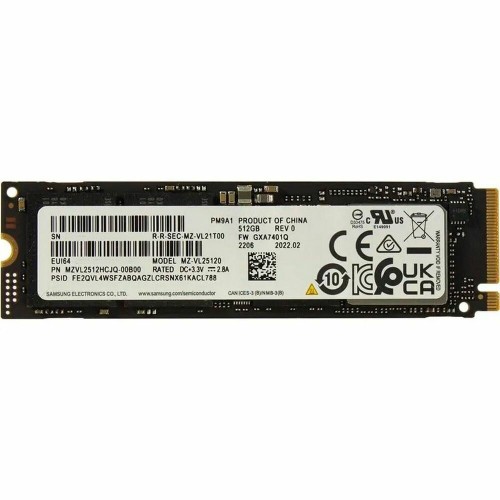 Внутренний SSD Samsung PM9A1 512 ГБ (MZVL2512HCJQ-00B00) 3