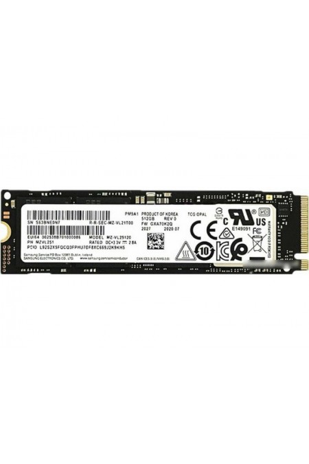 Внутренний SSD Samsung SSD PM9A1a 1024 ГБ M.2 (MZVL21T0HDLU-00B07) 