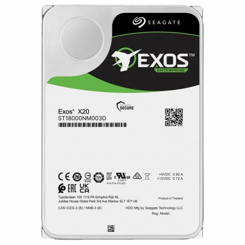 Внутренний SSD Seagate Exos X20 18 ТБ (ST18000NM003D) 