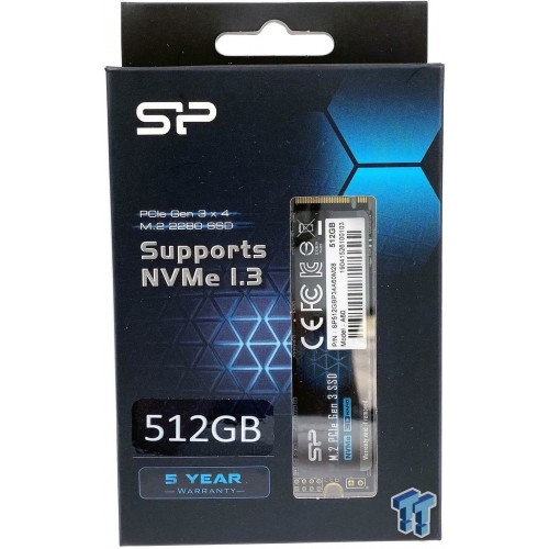 Внутренний SSD Silicon Power 512 ГБ M.2 (SP512GBP34A60M28) 5