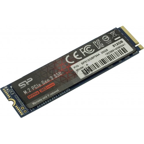 Внутренний SSD Silicon Power 512 ГБ M.2 (SP512GBP34A60M28) 8