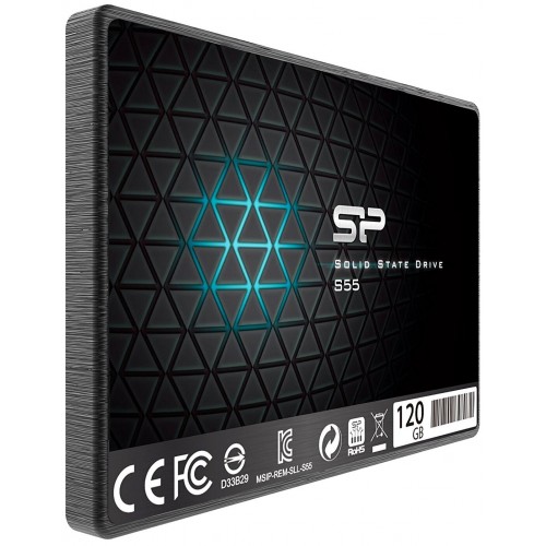 Внутренний SSD Silicon Power Slim S55 120 ГБ SATA (SP120GBSS3S55S25) 1