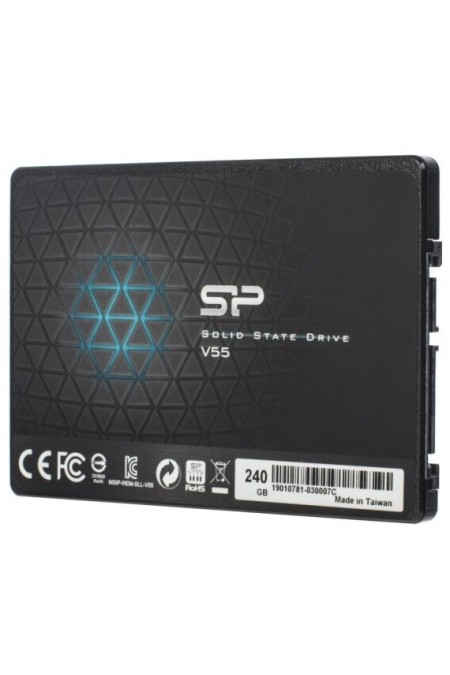 Внутренний SSD Silicon Power Slim S55 240 ГБ SATA (SP240GBSS3S55S25) 