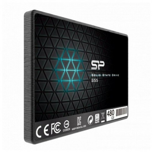 Внутренний SSD Silicon Power Slim S55 480 ГБ SATA (SP480GBSS3S55S25) 1