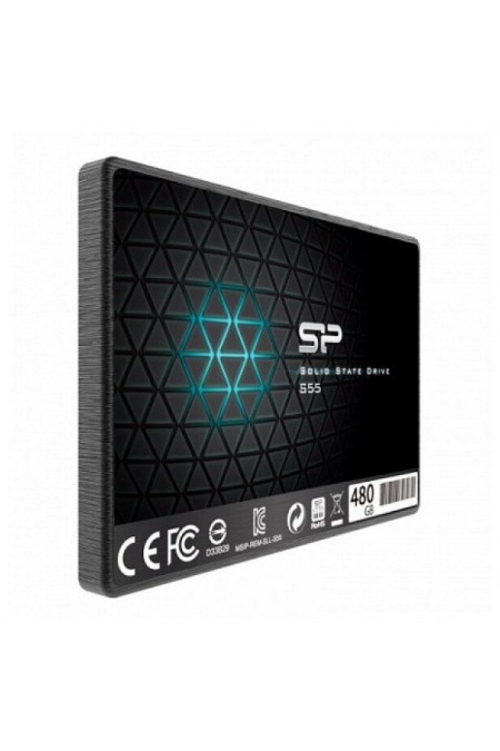 Внутренний SSD Silicon Power Slim S55 480 ГБ SATA (SP480GBSS3S55S25) 1