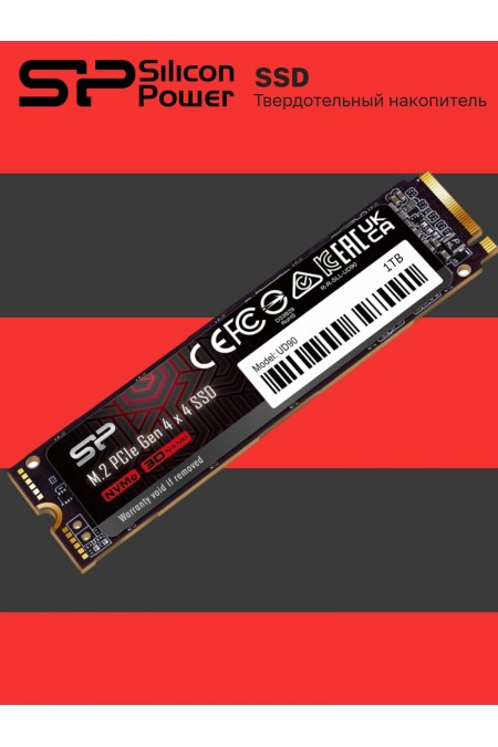 Внутренний SSD Silicon Power UD90 1 ТБ M.2 (SP01KGBP44UD9005) 4