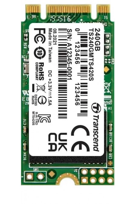 Внутренний SSD Transcend 240 ГБ M.2 (TS240GMTS420S) 