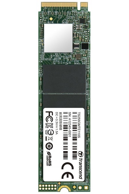 Внутренний SSD Transcend 256 ГБ M.2 (TS256GMTE110S) 1