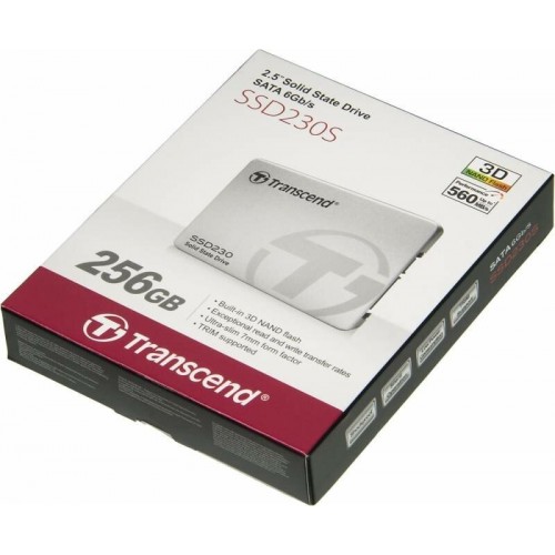 Внутренний SSD Transcend 256 ГБ SATA (TS256GSSD230S) 6