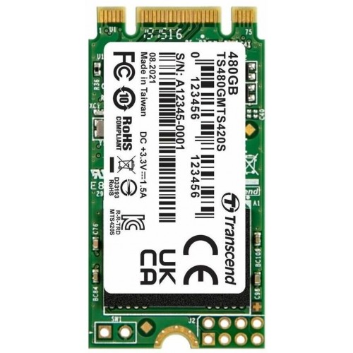Внутренний SSD Transcend 480 ГБ (TS480GMTS820S) 5