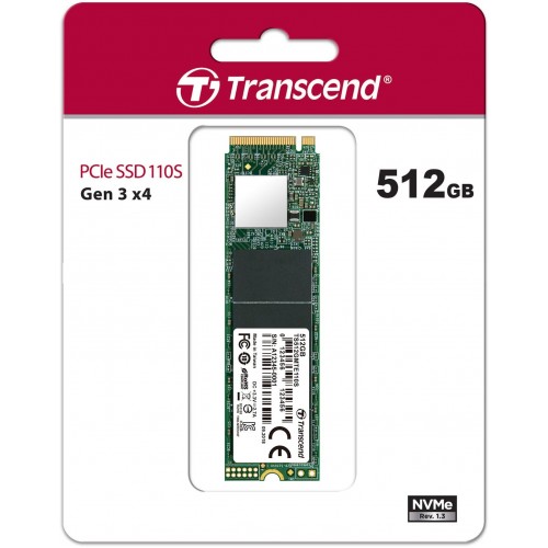 Внутренний SSD Transcend 512 ГБ M.2 (TS512GMTE110S) 4
