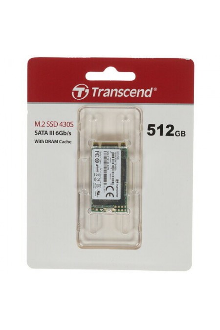 Внутренний SSD Transcend 512 ГБ (TS512GMTS430S) 