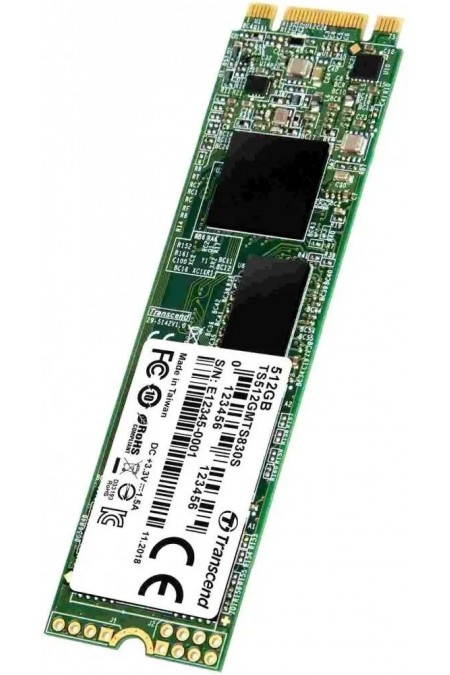 Внутренний SSD Transcend 512 ГБ (TS512GMTS830S) 1